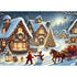 Trefl Red Holiday Sleigh 1000 Piece Puzzle