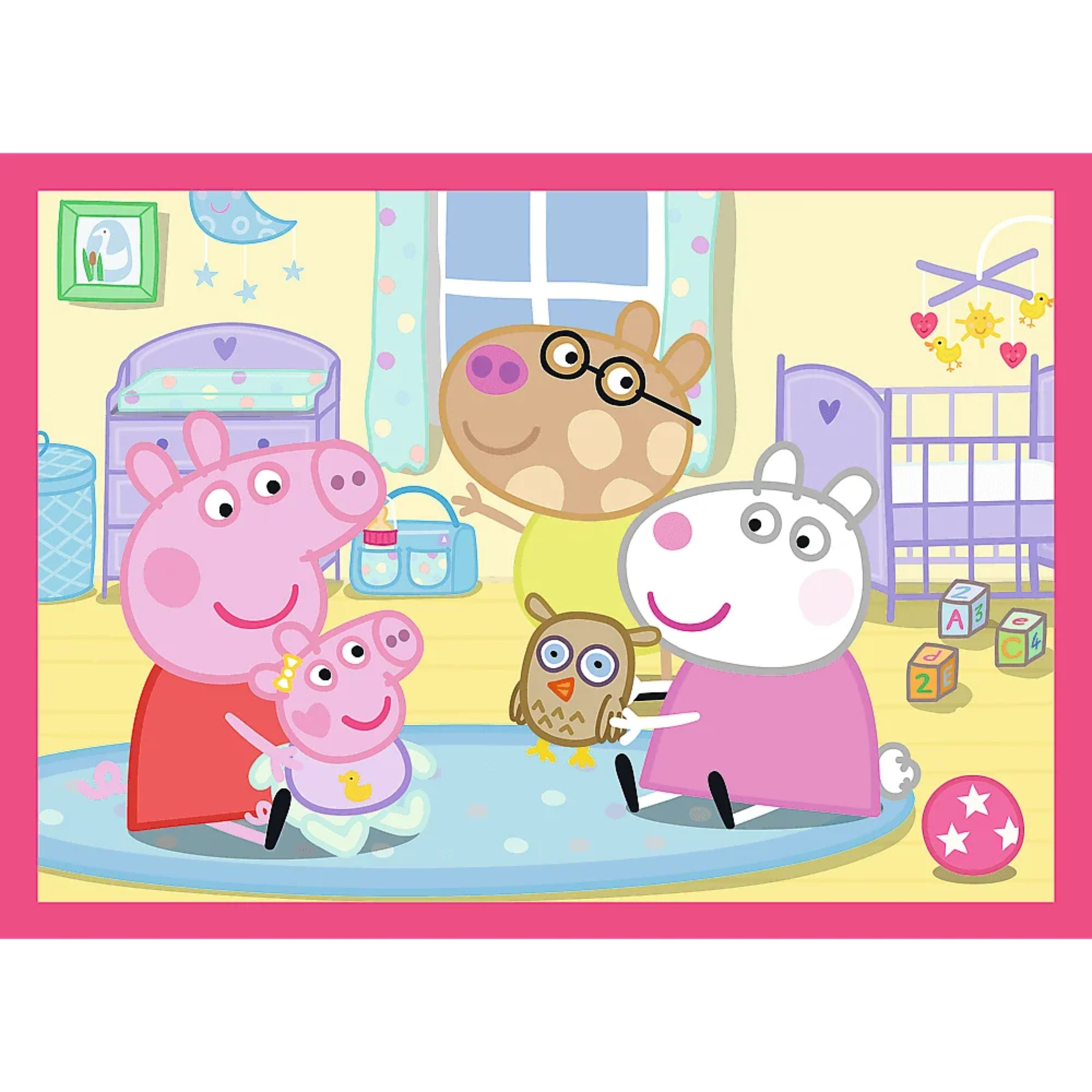 Trefl 4 in 1 (12, 20, 24 & 15 Piece) Puzzle - Peppa Pig Loves Adventures