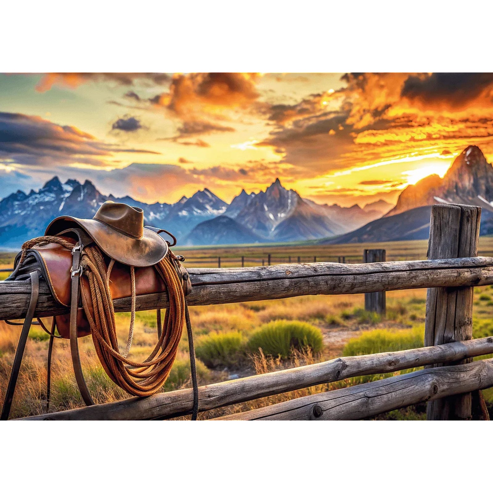 Trefl Red America West 1000 Piece Puzzle