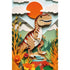 Trefl Kids 40th Anniversary Dinosaur 160 Piece Paper Art Puzzle