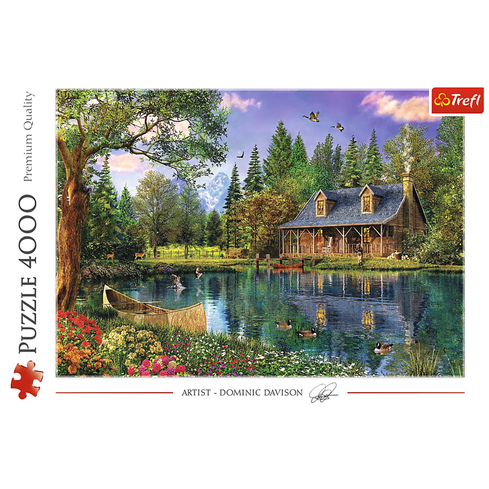 Trefl Red 4000 Piece Puzzle - Afternoon idyll / MGL