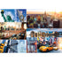 Trefl Red 4000 Piece Puzzle - New York - collage / Trefl