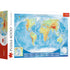 Trefl Red 4000 Piece Puzzle - Large physical map of the world / Meridian