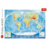 Trefl Red 4000 Piece Puzzle - Large physical map of the world / Meridian