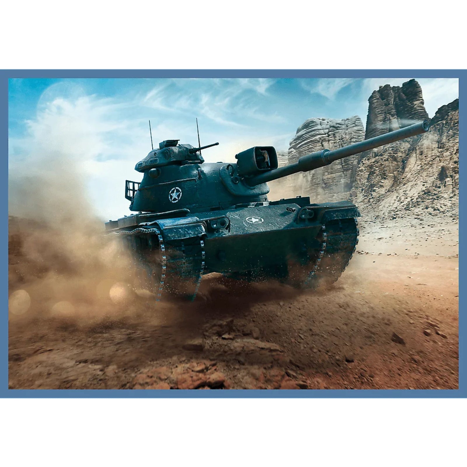 Trefl World of Tanks The Great Tank Battle 4x250 Piece Puzzle
