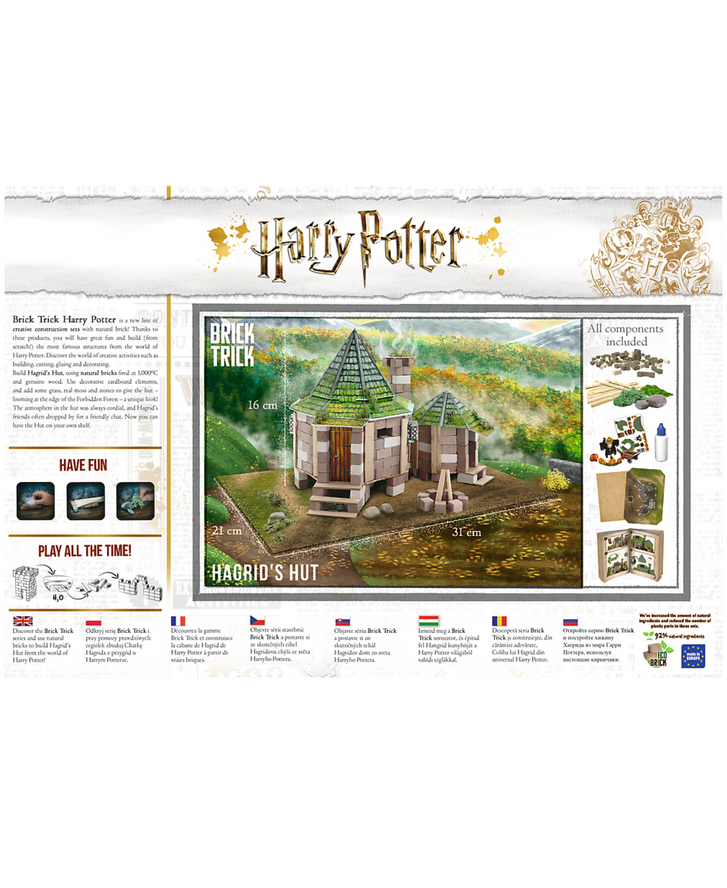 Trefl Brick Trick - Harry Potter - Hagrids Hut