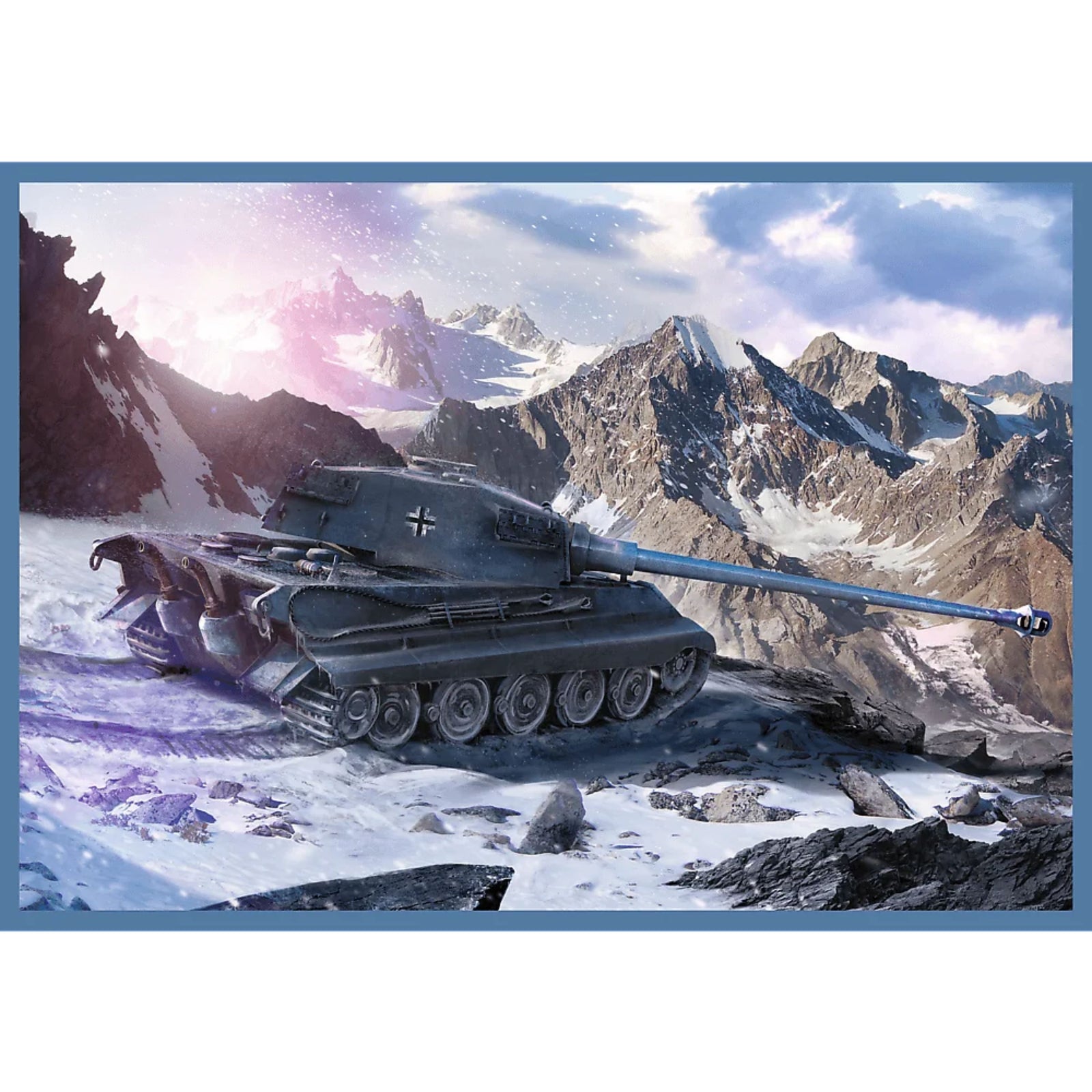 Trefl World of Tanks The Great Tank Battle 4x250 Piece Puzzle