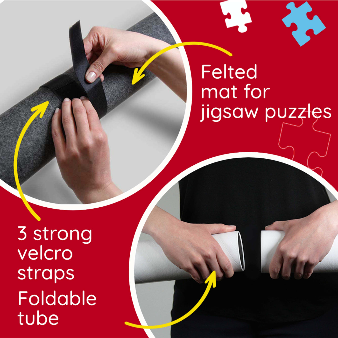 Trefl Red Puzzle Mat (500-1500 pcs)