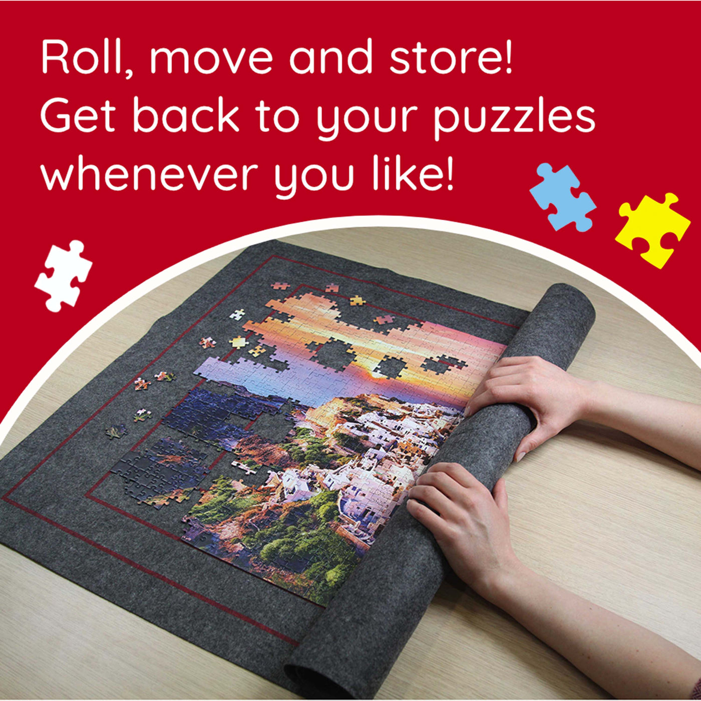 Trefl Red Puzzle Mat (500-1500 pcs)