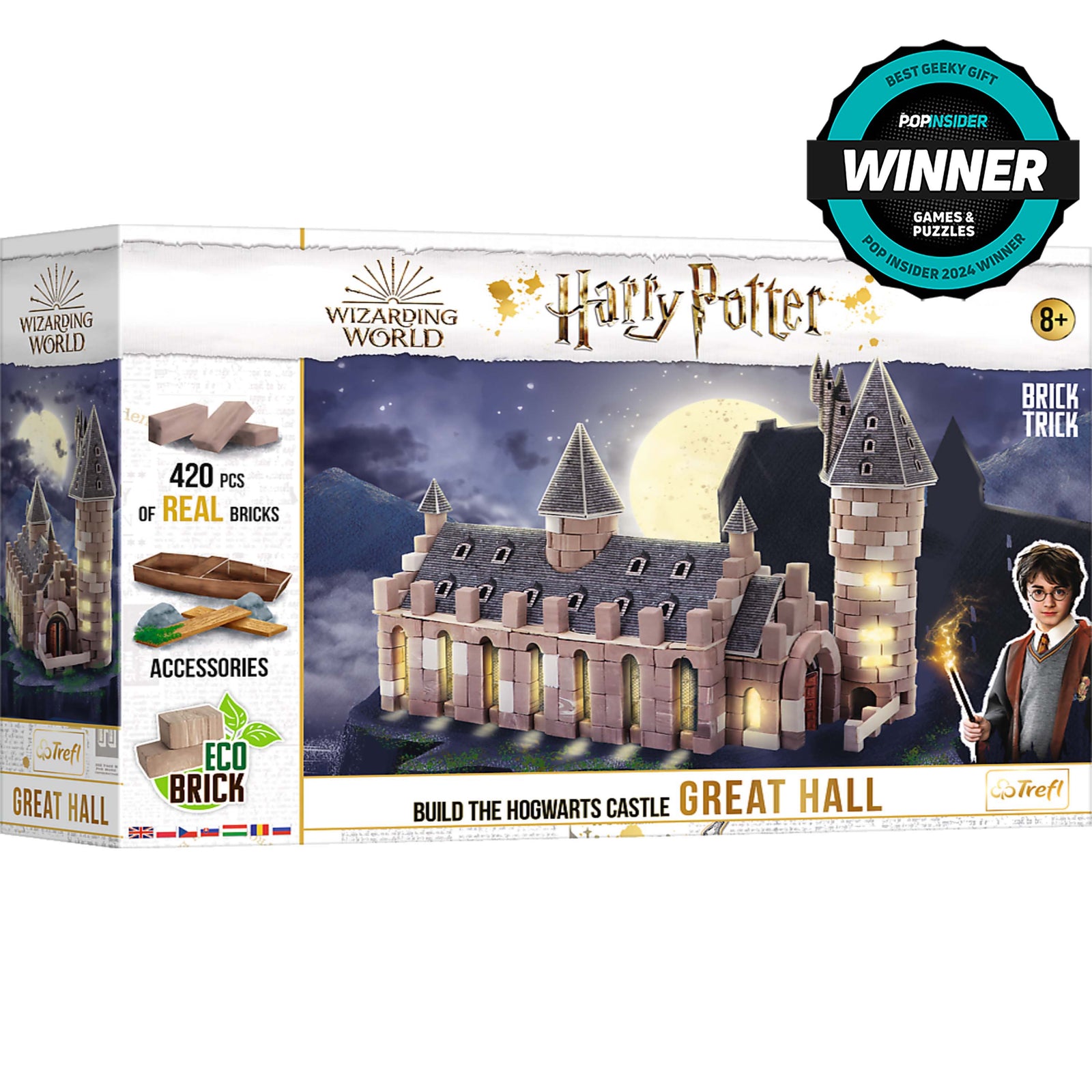 Trefl Brick Trick - Harry Potter - The Great Hall