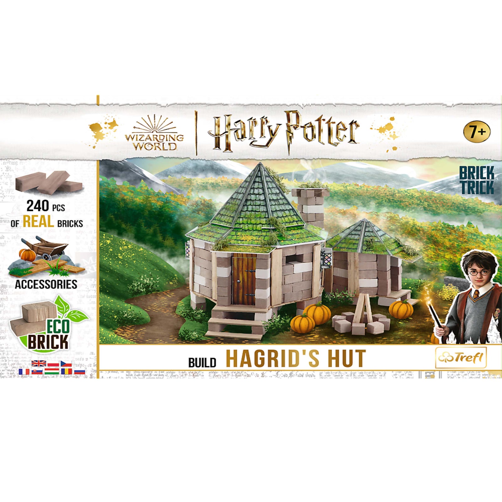 Trefl Brick Trick - Harry Potter - Hagrids Hut