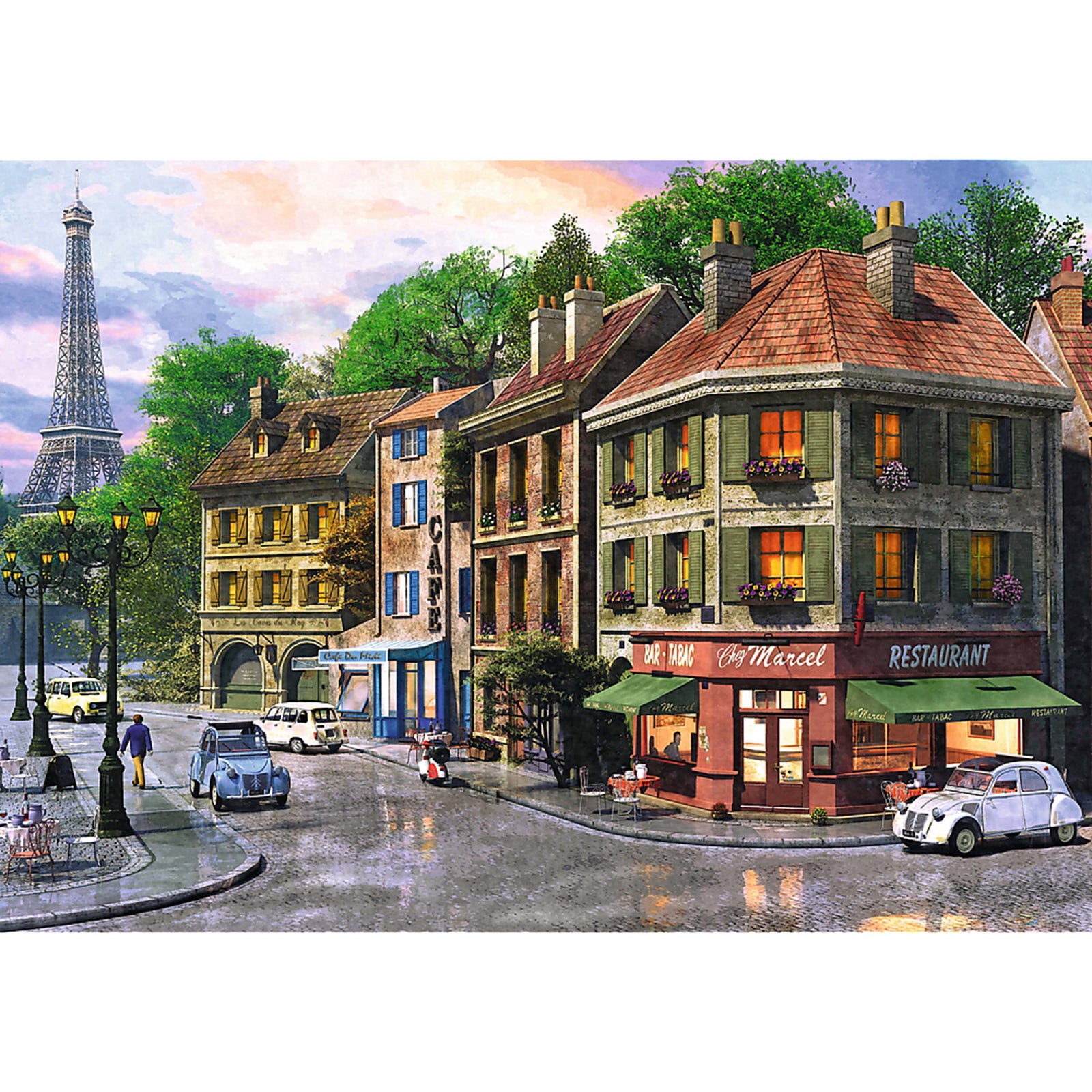 Trefl Red 6000 Piece Puzzle - Street of Paris / MGL