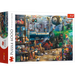 Trefl Red 6000 Piece Puzzle - Train Station