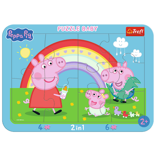 Trefl Baby Frame Peppa Pig Little Peppa 15