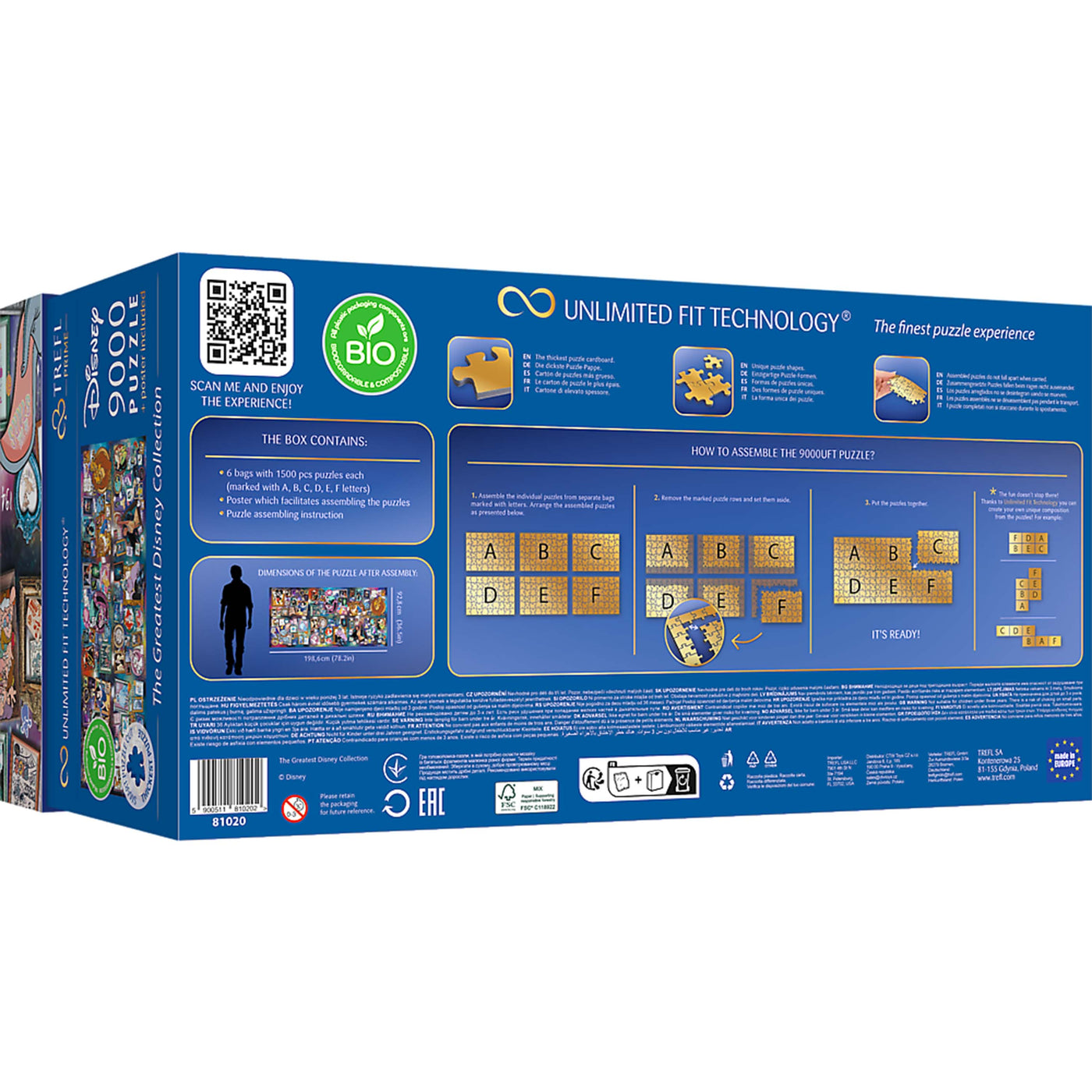 Trefl Prime The Greatest Disney Collection 9000 Piece Puzzle