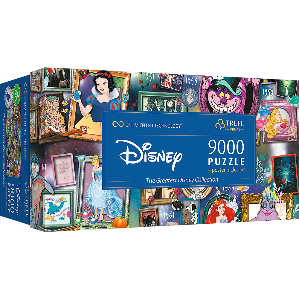 Trefl Prime 9000 Piece Puzzle - The Greatest Disney Collection