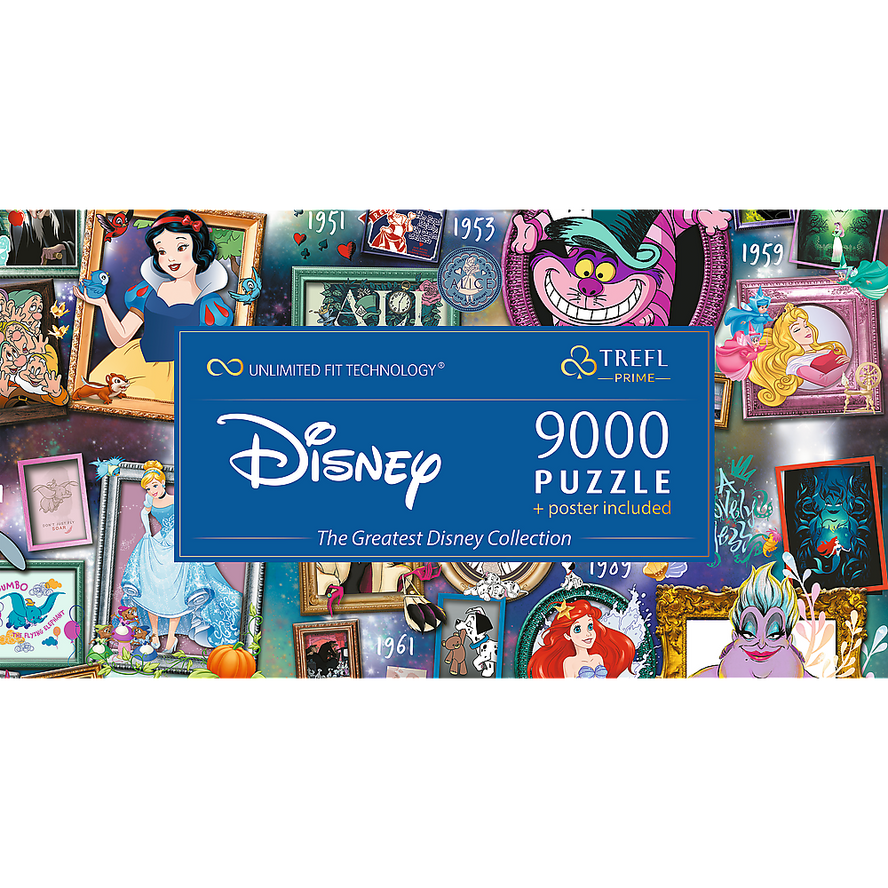 Trefl Prime 9000 Piece Puzzle - The Greatest Disney Collection