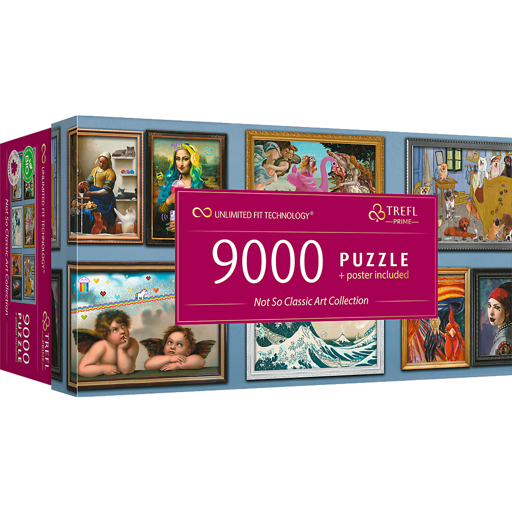 Trefl Prime 9000 Piece Puzzle - Not So Classic Art Collection