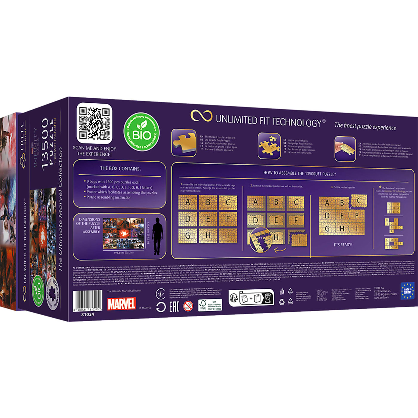 Trefl Prime The Ultimate Marvel Collection 13500 Piece Puzzle