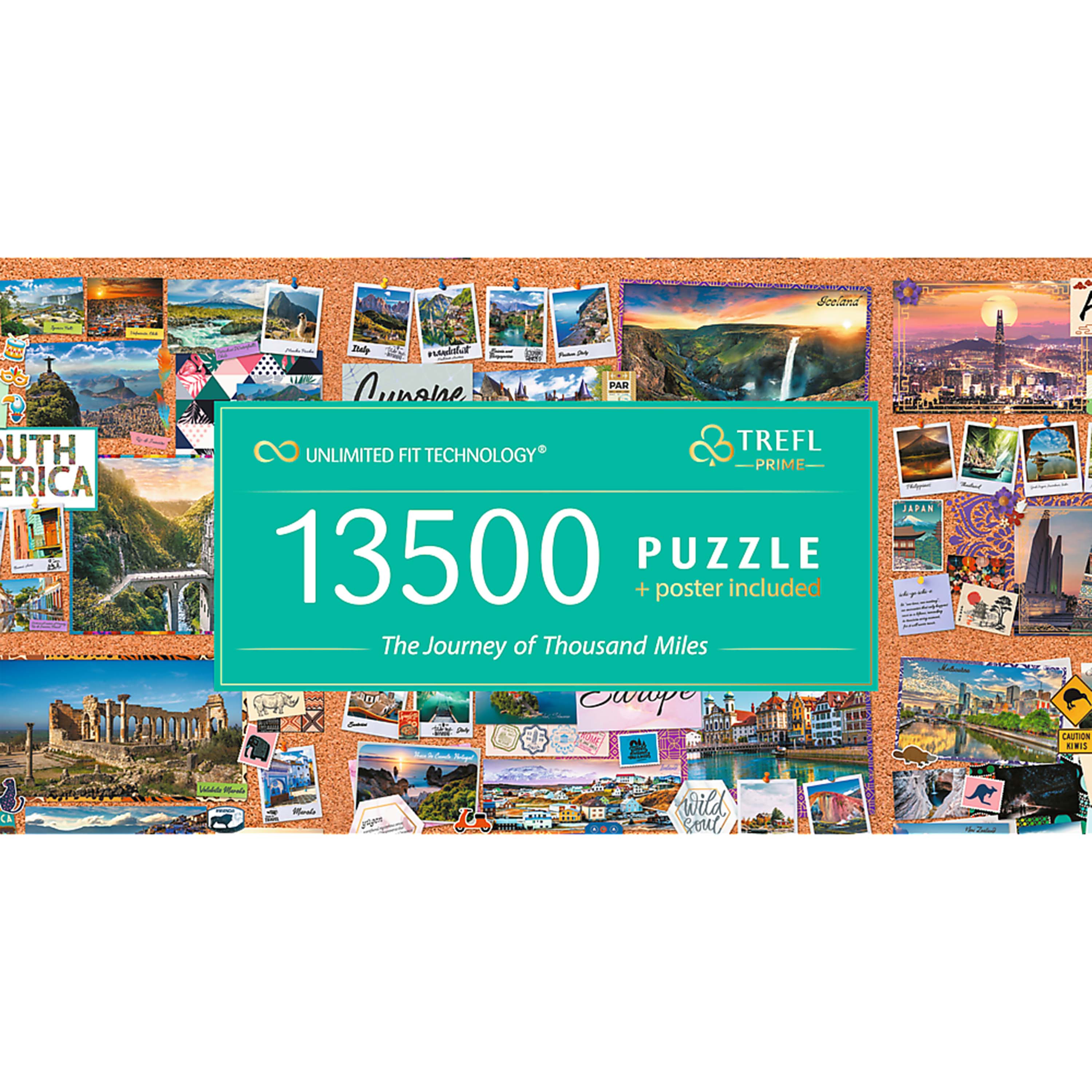 Trefl Prime 13500 Piece Puzzle - The Journey of a Thousand Miles