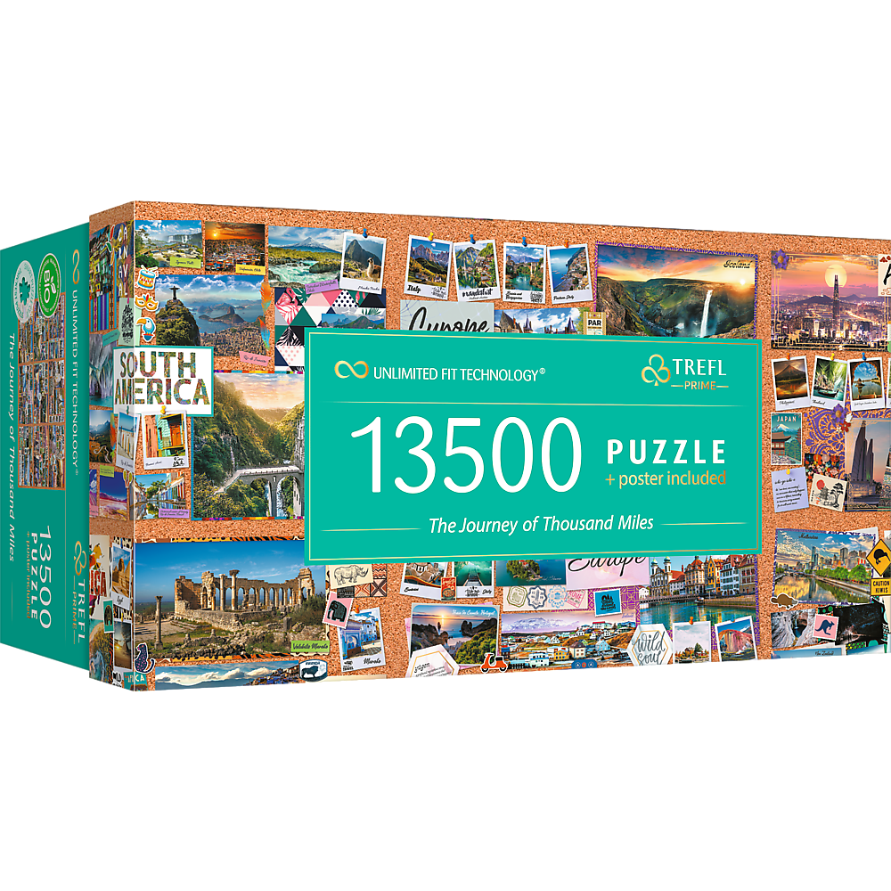 Trefl Prime 13500 Piece Puzzle - The Journey of a Thousand Miles