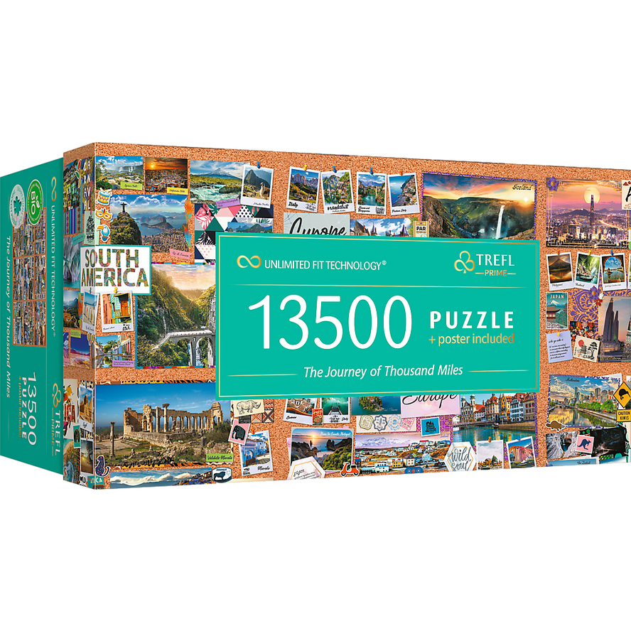 Trefl Prime 13500 Piece Puzzle - The Journey of a Thousand Miles