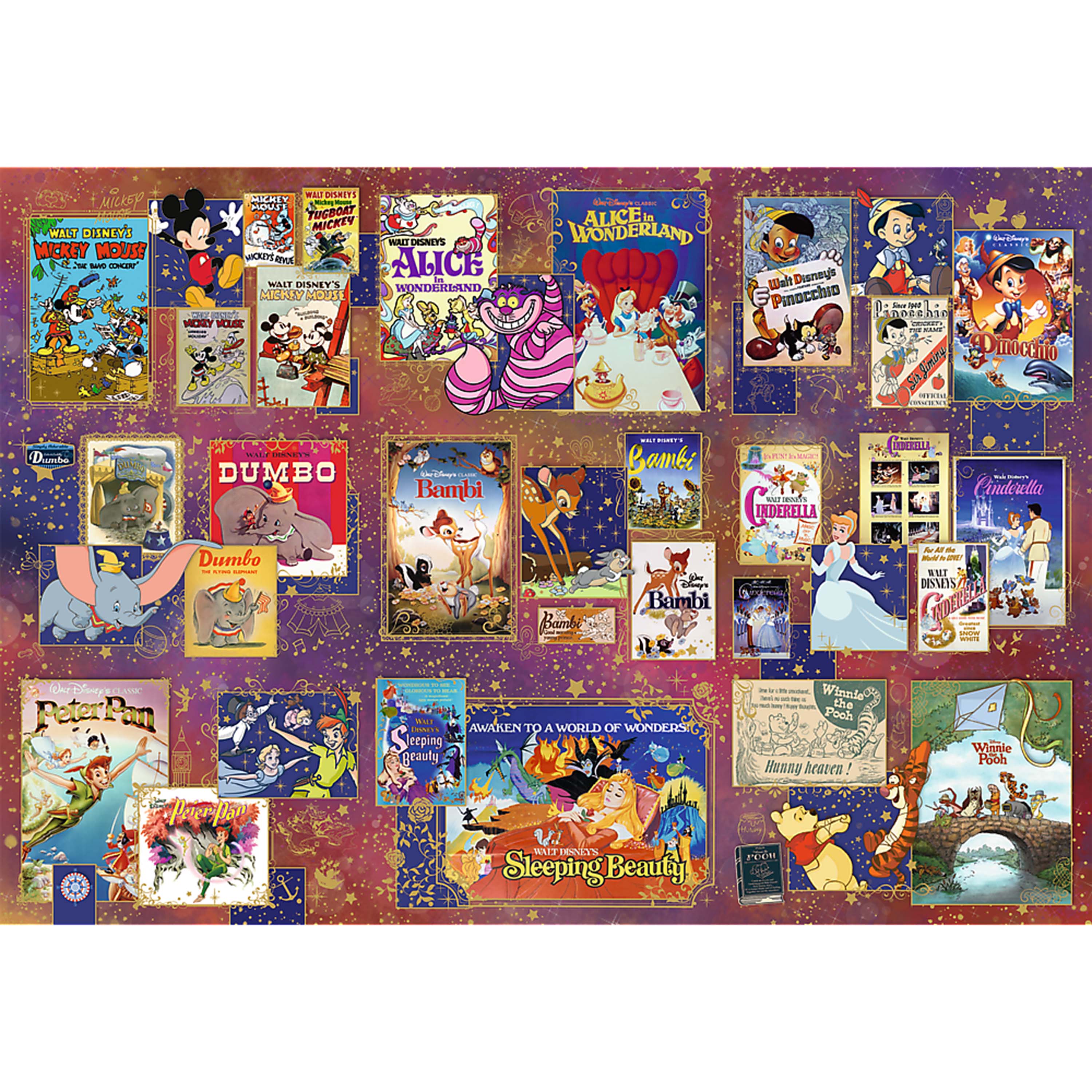 Trefl Prime 13500 Piece Puzzle - The Golden Age of Disney