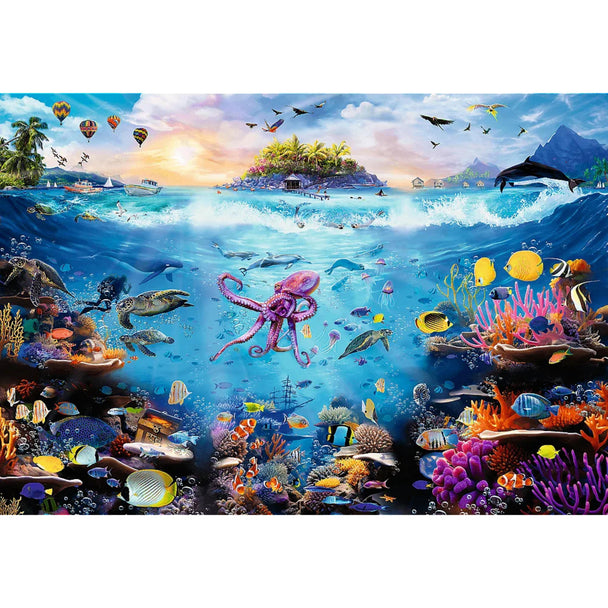 Trefl Prime 13500 Piece Puzzle - Dive into Underwater Paradise