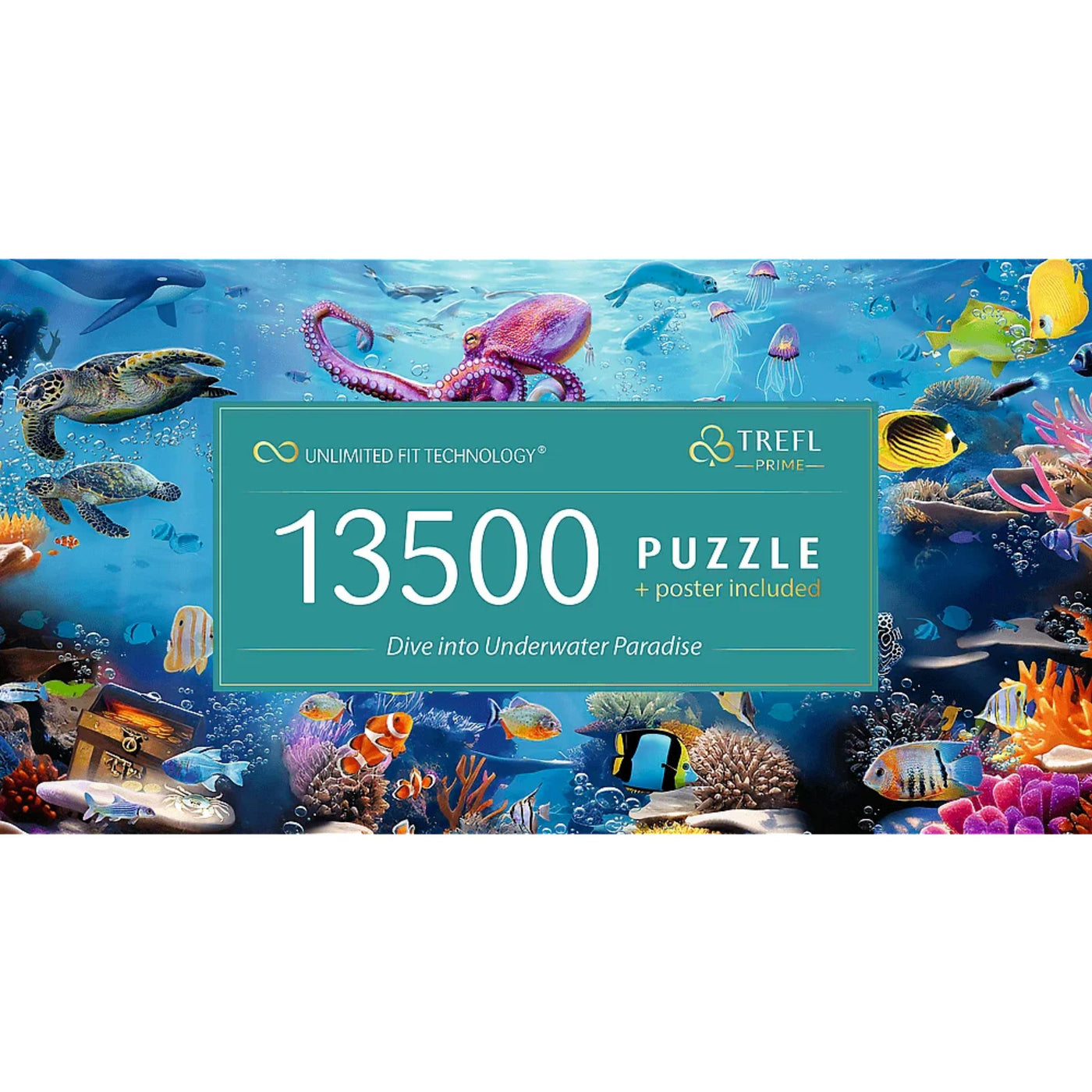 Trefl Prime Dive into Underwater Paradise 13500 Piece Puzzle