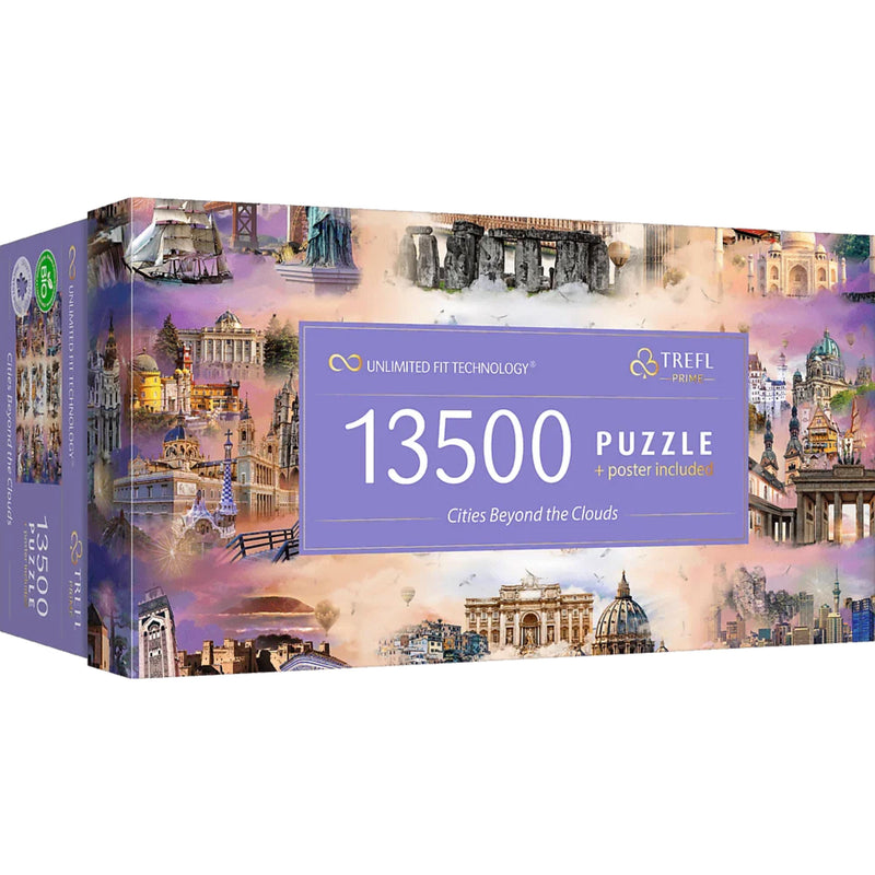 Trefl Prime Cities Beyond the Clouds 13500 Piece Puzzle