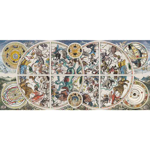 Trefl Prime 9000 Piece Puzzle - Ancient Celestial Maps