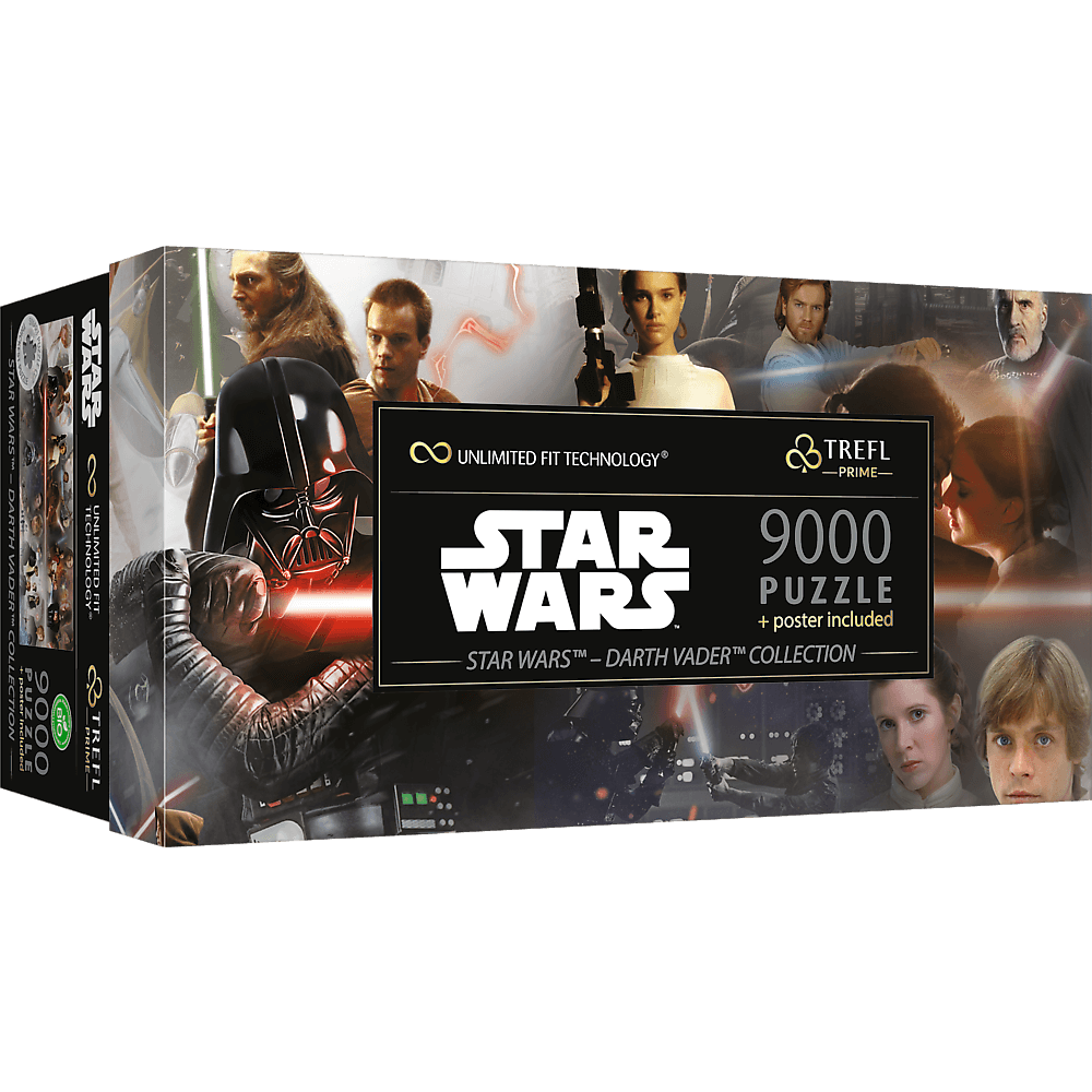 Trefl Prime Star Wars The Story of Darth Vader 9000 Piece Puzzle