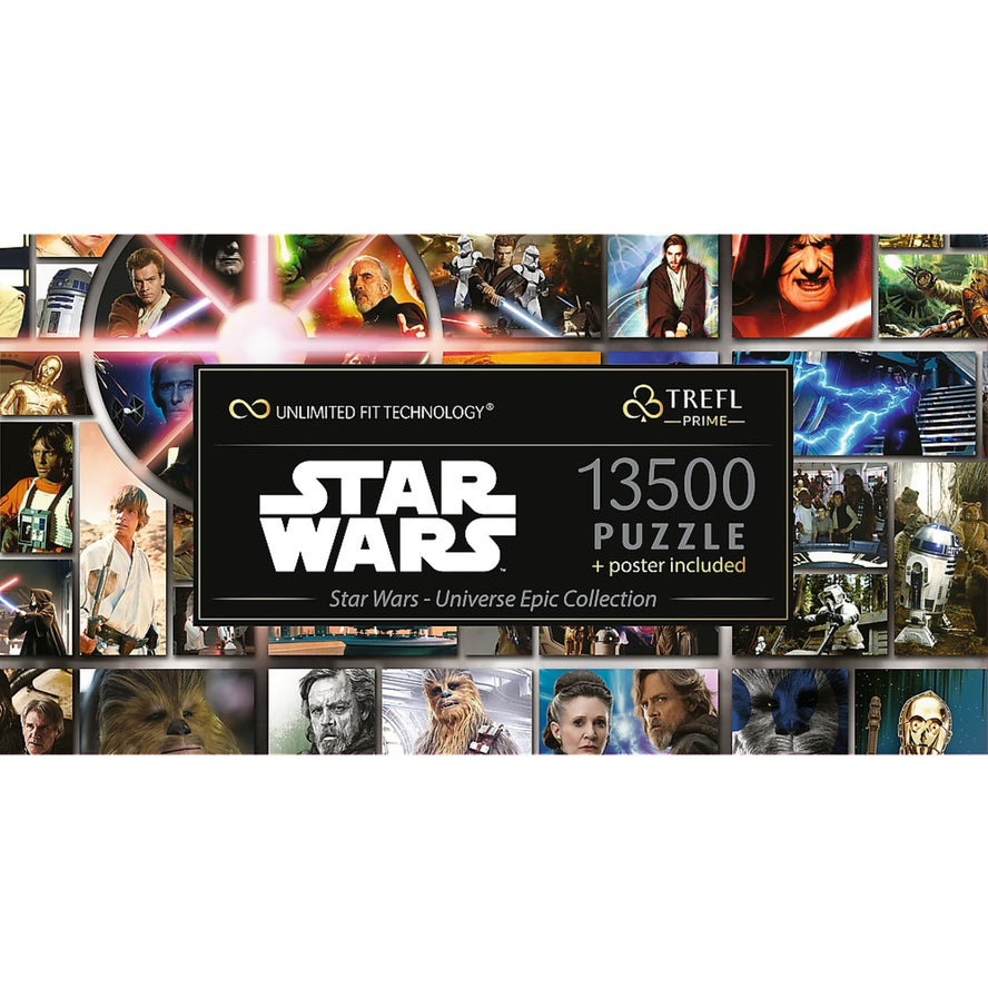 Trefl Prime 13500 Piece Puzzle - Star Wars Universe - Epic Collection