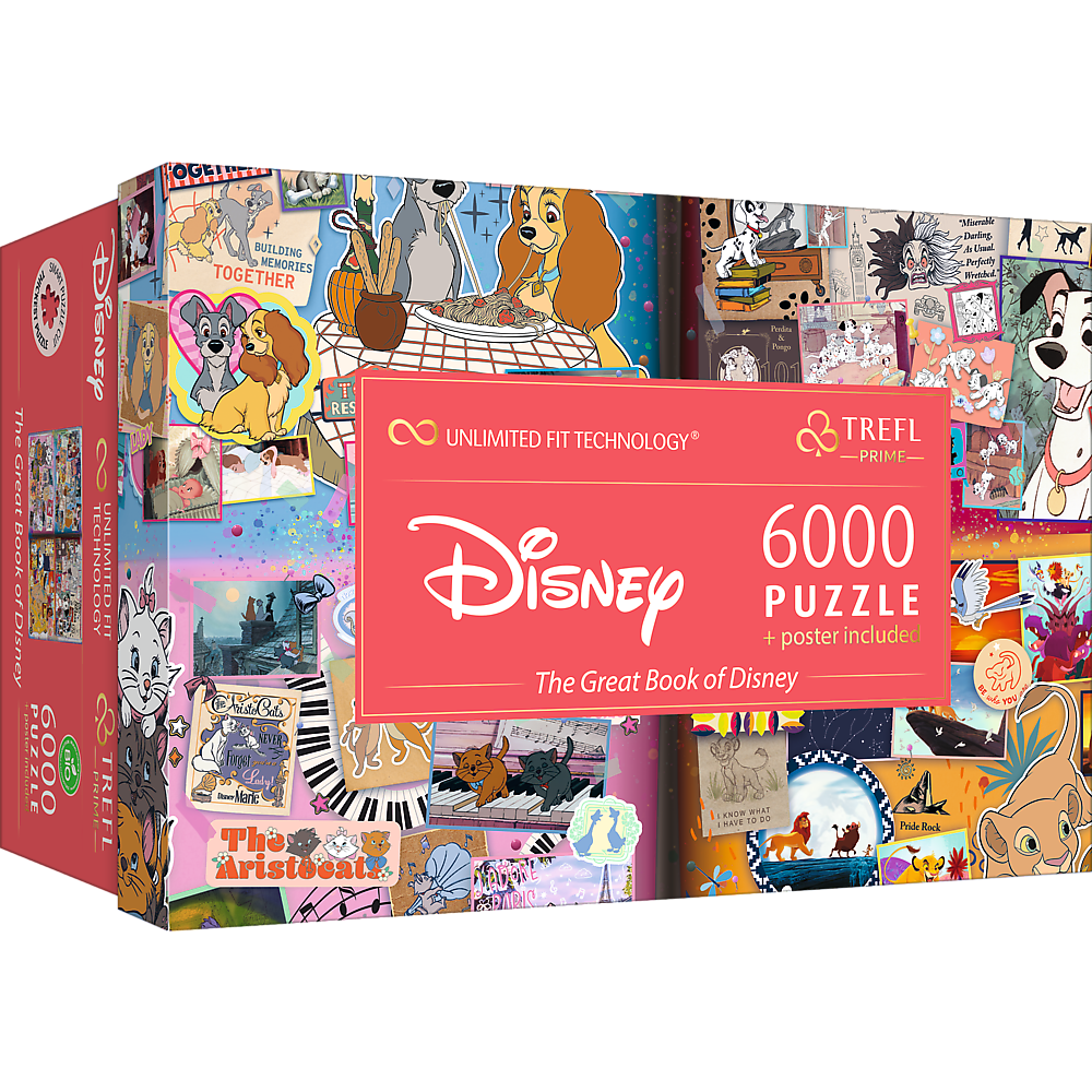 Trefl Prime Disney 6000 Piece - The Great Book of Disney