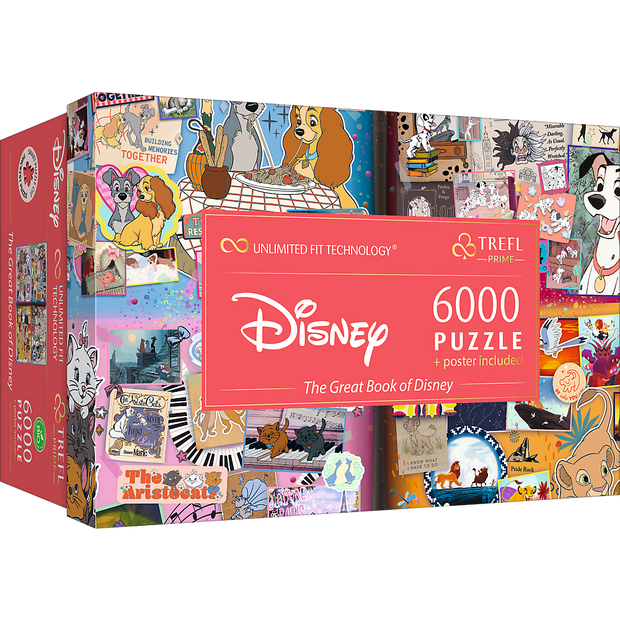 Trefl Prime Disney 6000 Piece - The Great Book of Disney