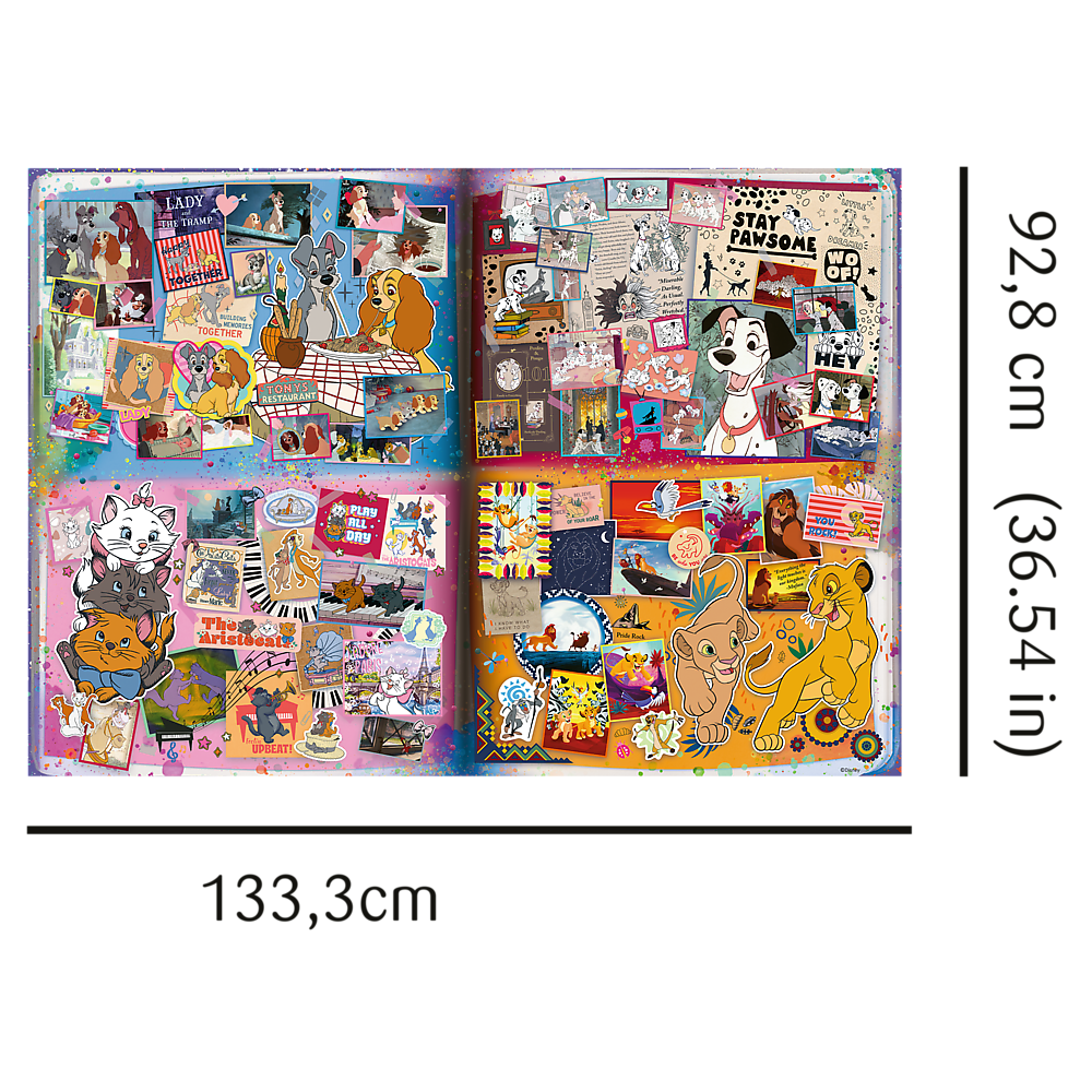 Trefl Prime Disney 6000 Piece - The Great Book of Disney