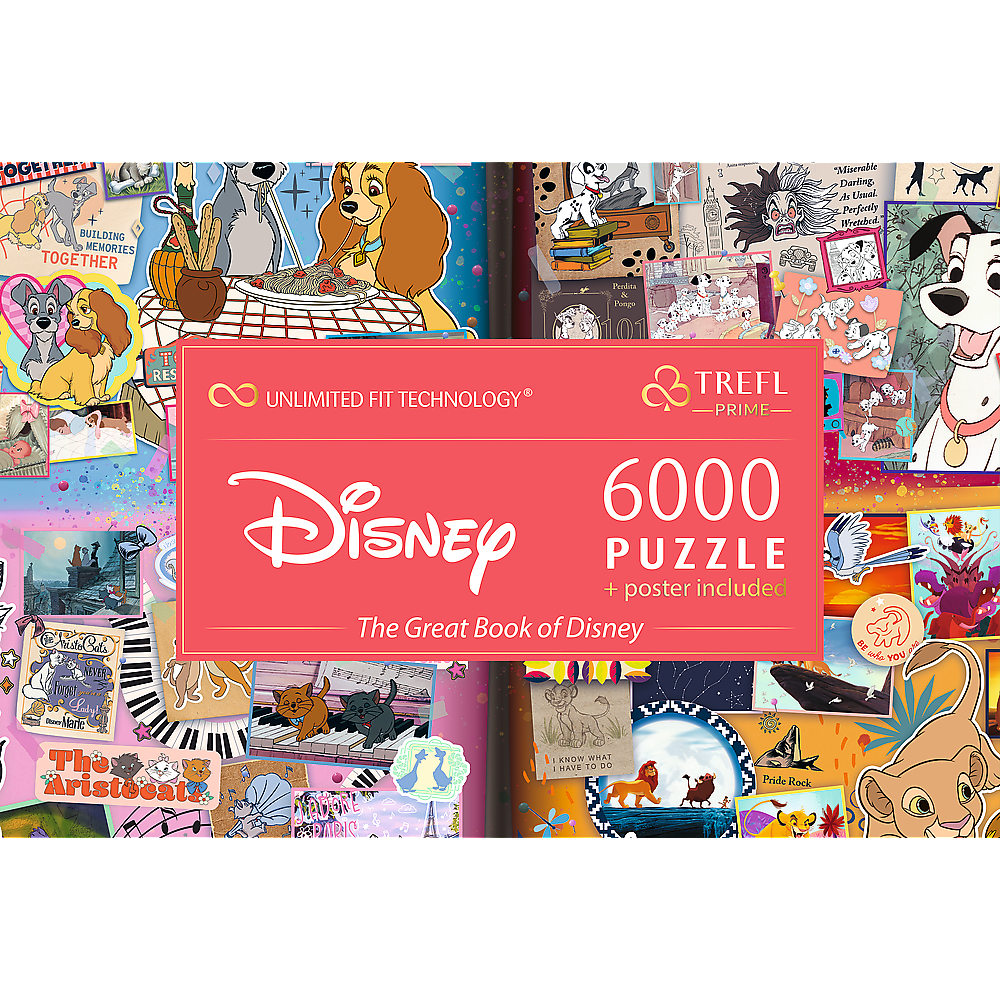 Trefl Prime Disney 6000 Piece - The Great Book of Disney