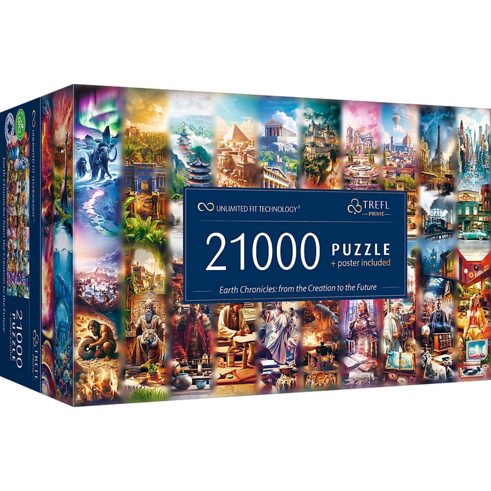 Trefl Prime 21000 Piece Puzzle - Earth Chronicles: Creation to Future