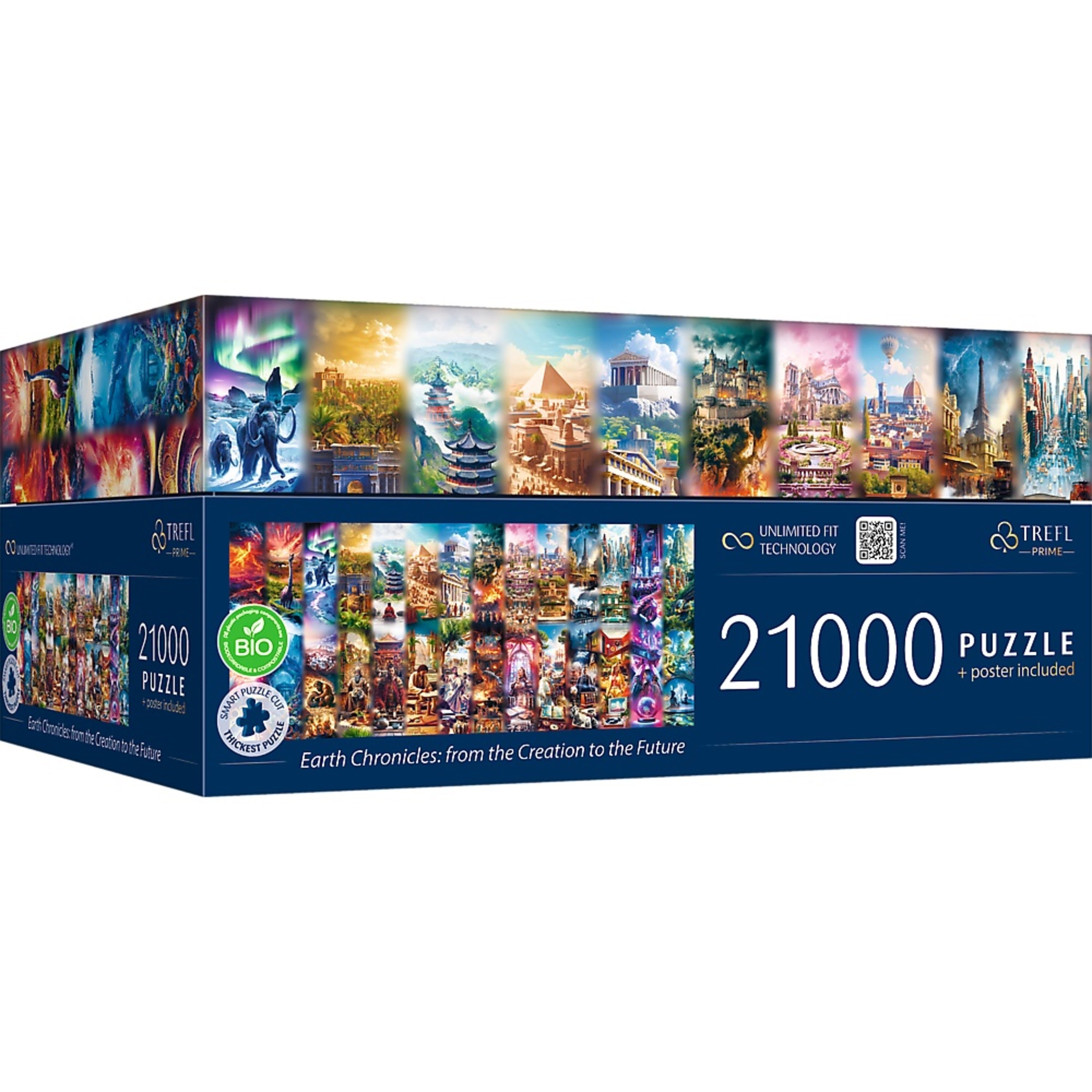 Trefl Prime 21000 Piece Puzzle - Earth Chronicles: Creation to Future