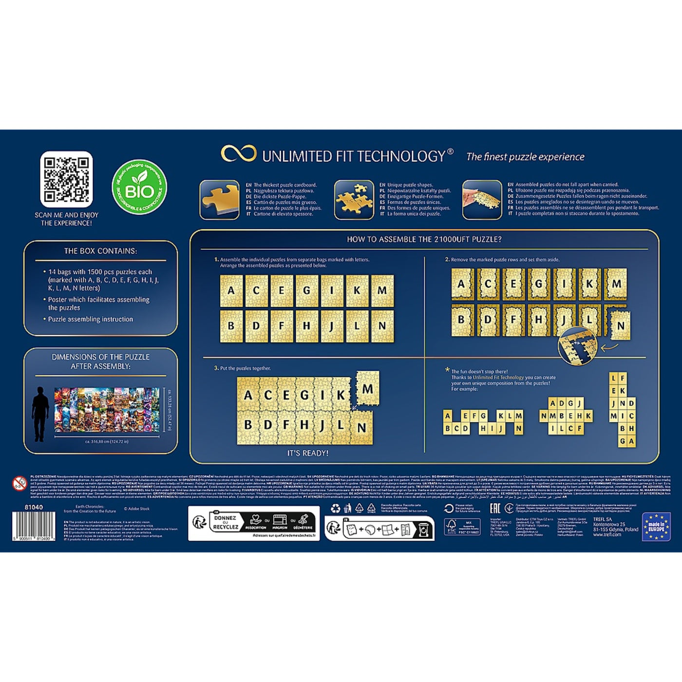 Trefl Prime Earth Chronicles: Creation to Future 21000 Piece Puzzle