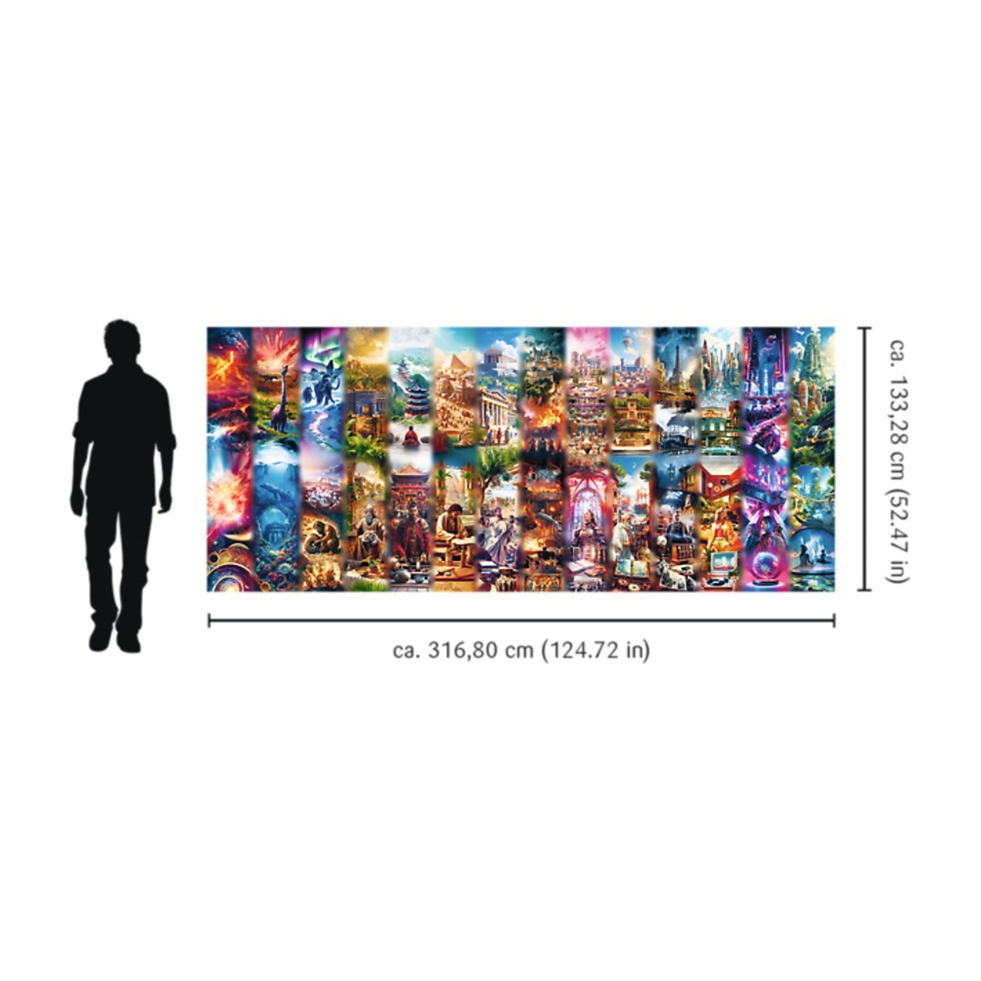 Trefl Prime Earth Chronicles: Creation to Future 21000 Piece Puzzle