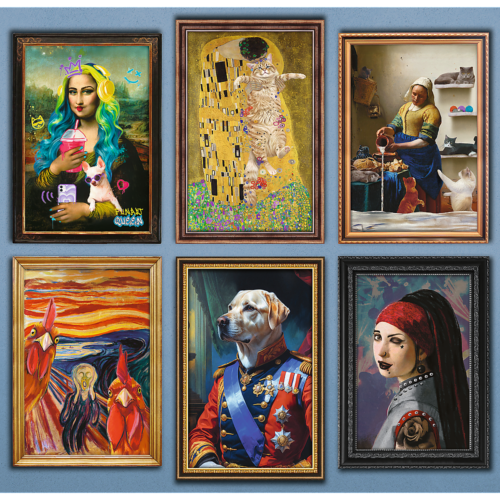 Trefl Premium Plus Fun Art Collection 6000 Piece Puzzle