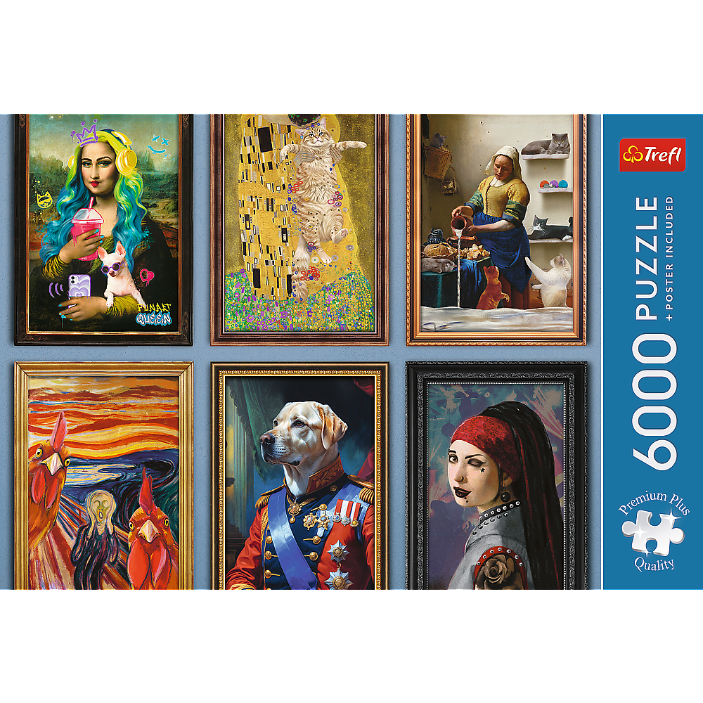 Trefl Premium Plus Fun Art Collection 6000 Piece Puzzle