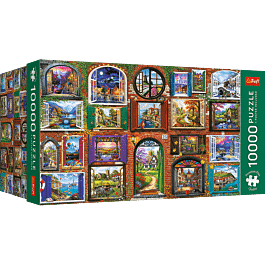 Trefl Premium Plus Windows of the Seasons 10000 Piece Puzzle