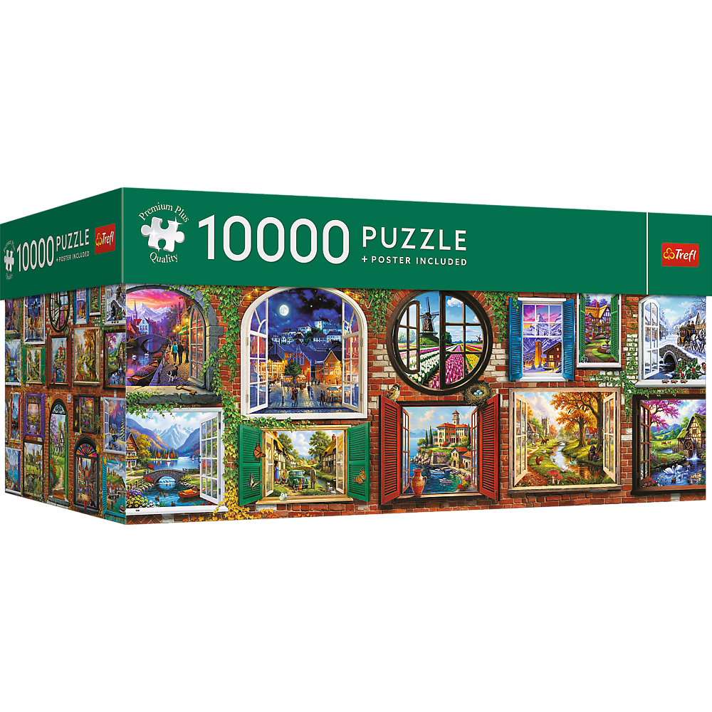Trefl Premium Plus Windows of the Seasons 10000 Piece Puzzle