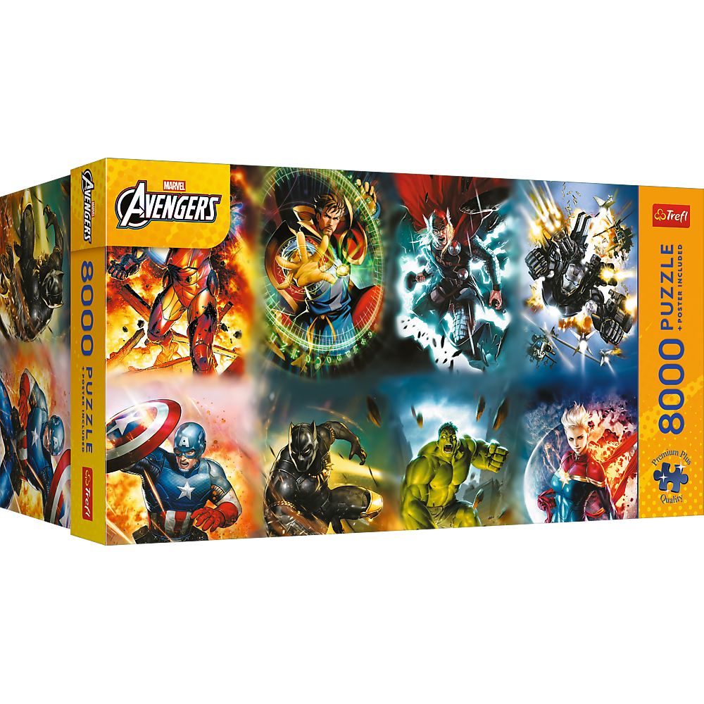 Trefl Premium Plus Avengers: Legends in Action 8000 Piece Puzzle