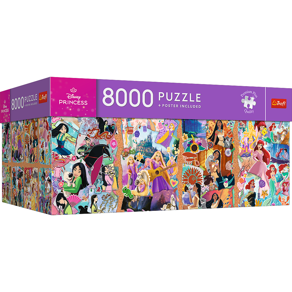 Trefl Premium Plus Disney Princess Collection 8000 Piece Puzzle