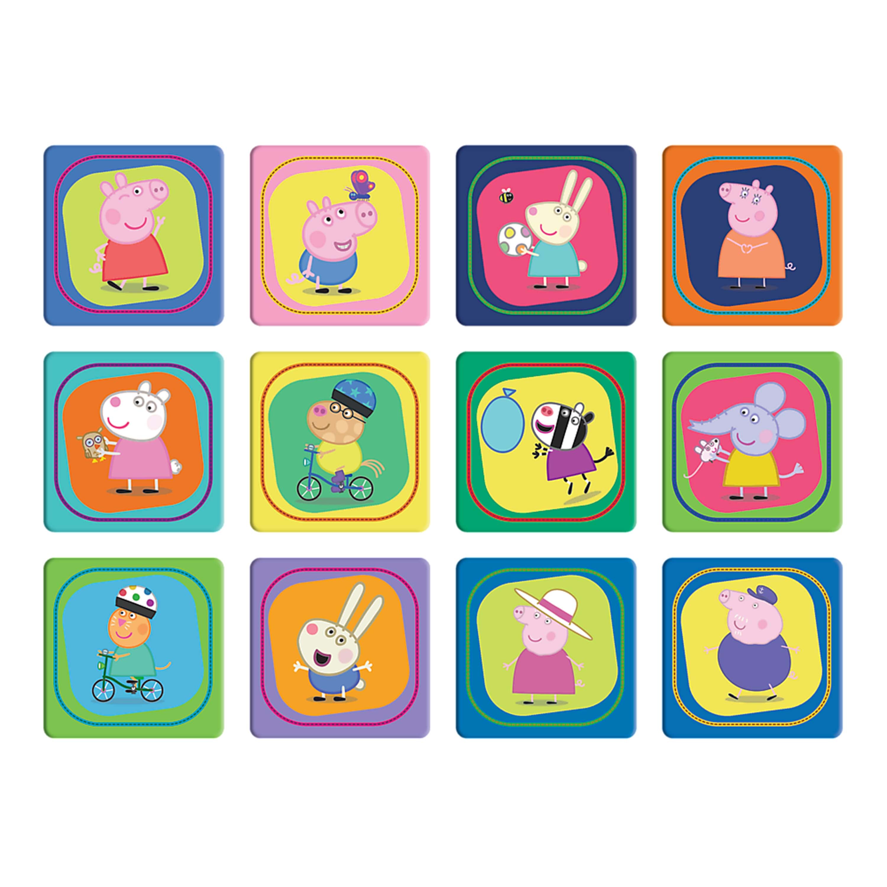 Trefl Kids Peppa Pig Kids Happy Moments with Peppa Pig 2in1 30/48 + 24 Memos