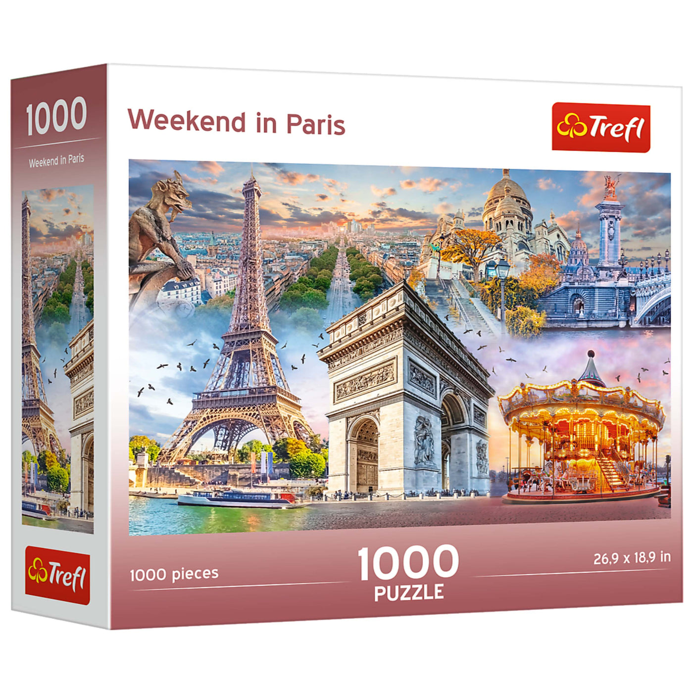 Trefl Red Weekend in Paris 1000 Piece Puzzle