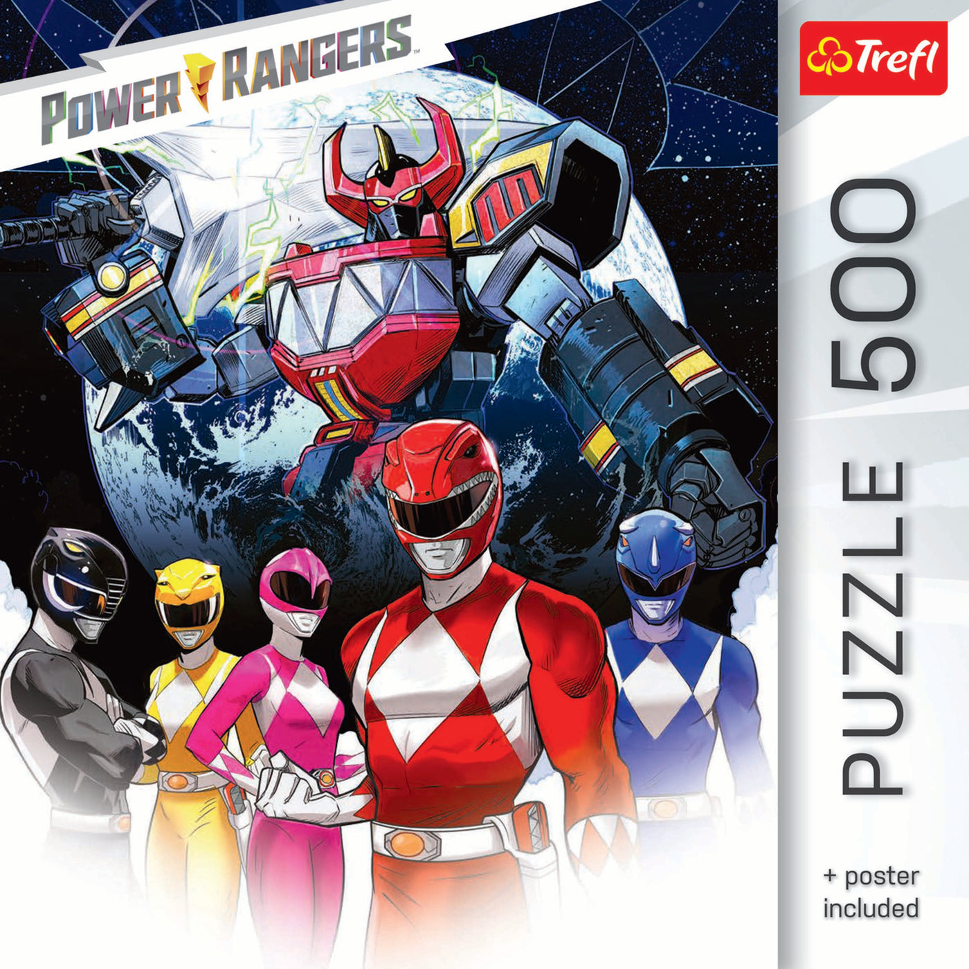 Trefl Kids Power Rangers - Power Rangers Team 500 Piece Puzzle